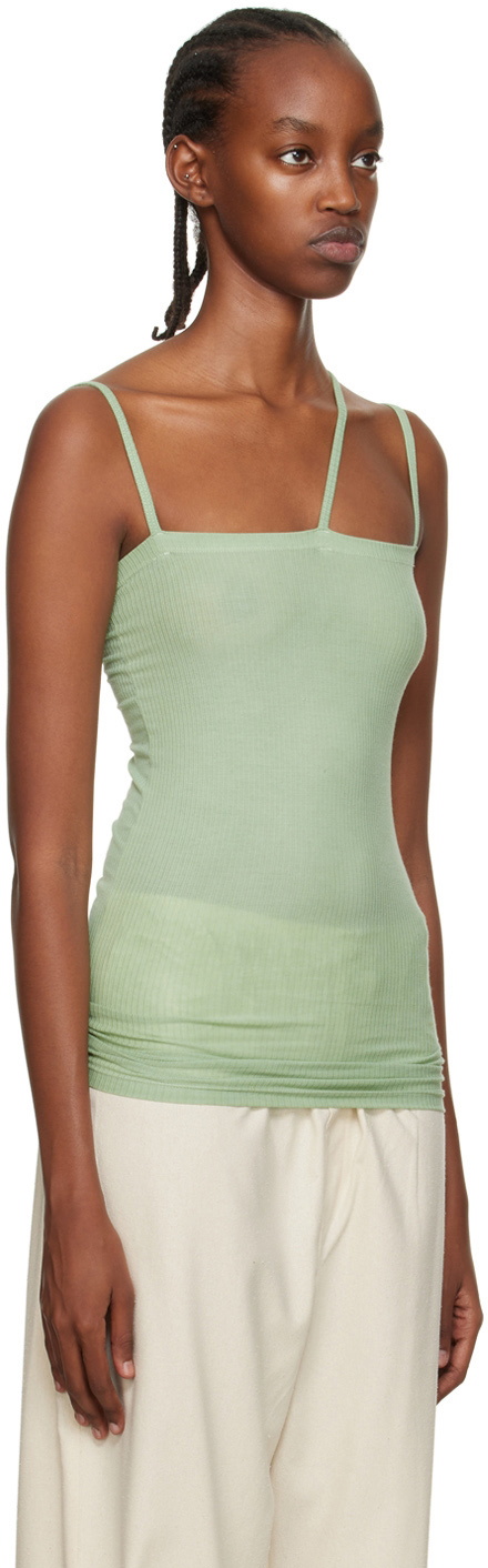 Baserange Green Nida Tank Top Baserange