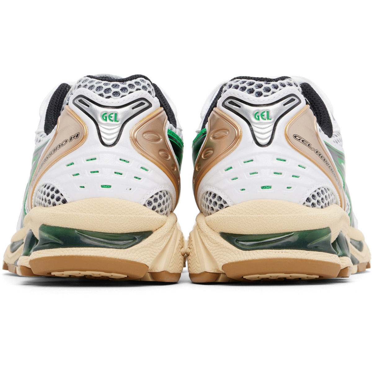 ASICS White Gel-Kayano 14 Sneakers