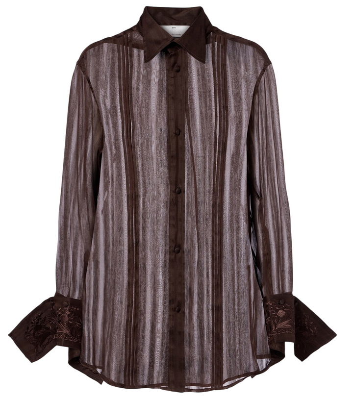 Photo: Xu Zhi Embroidered linen and silk shirt