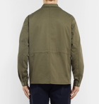 Universal Works - Cotton-Twill Shirt Jacket - Army green