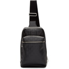 Gucci Black Leather Single Backpack