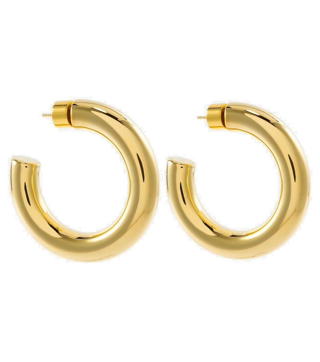【Jennifer Fisher】 Jamma 10kt gold-platedフープイヤリング Jamma 10kt gold-plated hoop earrings in gold - Jennifer