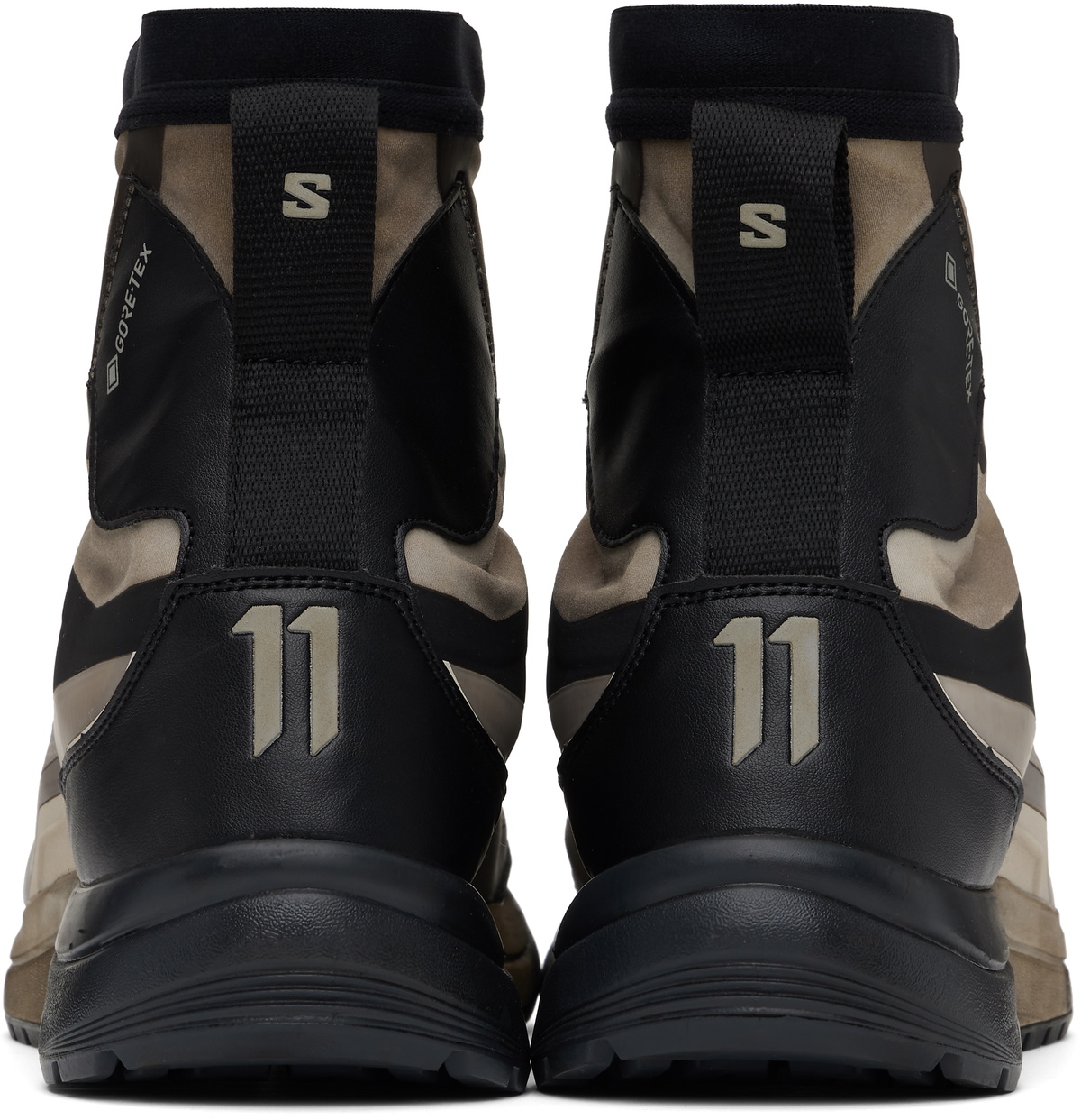 11 by Boris Bidjan Saberi Brown Salomon Edition Bamba 2 High GTX V2 Sneakers