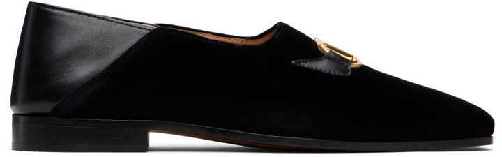 Photo: Valentino Garavani Black Babouchoes Loafers