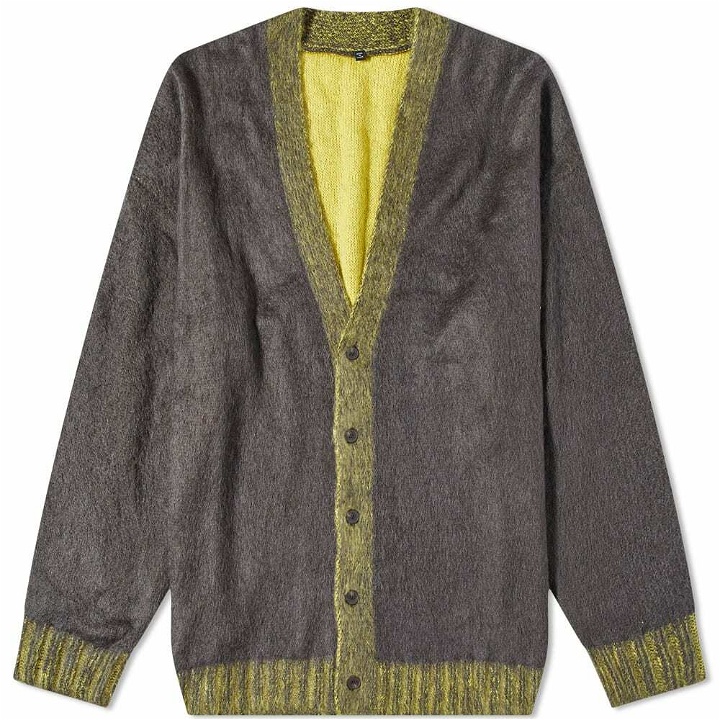 Photo: MCQ Men's Oversized Cardigan in Charcoal