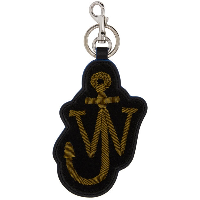 Photo: JW Anderson Black Anchor Patch Keychain