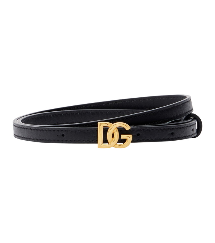 Photo: Dolce&Gabbana DG leather belt