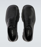 Prada Grained leather Derby shoes