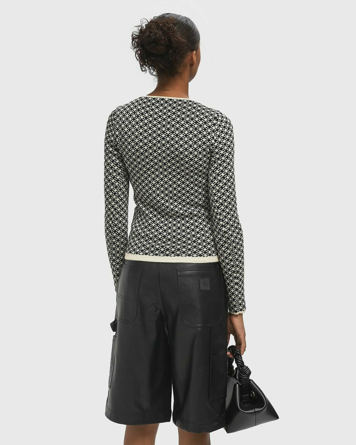 Maison Margiela MM6 CREWNECK Black Womens Pullover