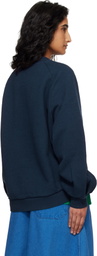 YMC Navy Bellow Sweatshirt