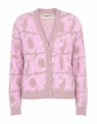 Fiorucci Womens Cardigan in Pink