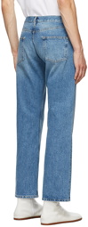 Maison Margiela Blue Straight-Leg Jeans