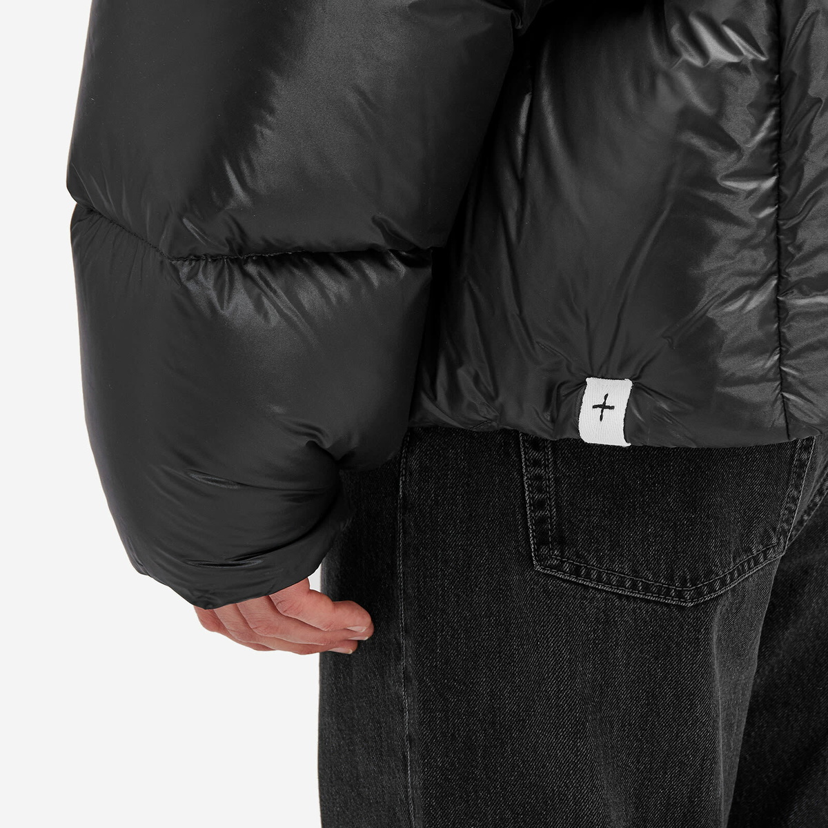 Jil Sander Men's Plus Down Jacket in Black Jil Sander