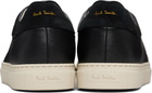 Paul Smith Black Leather Basso Sneakers