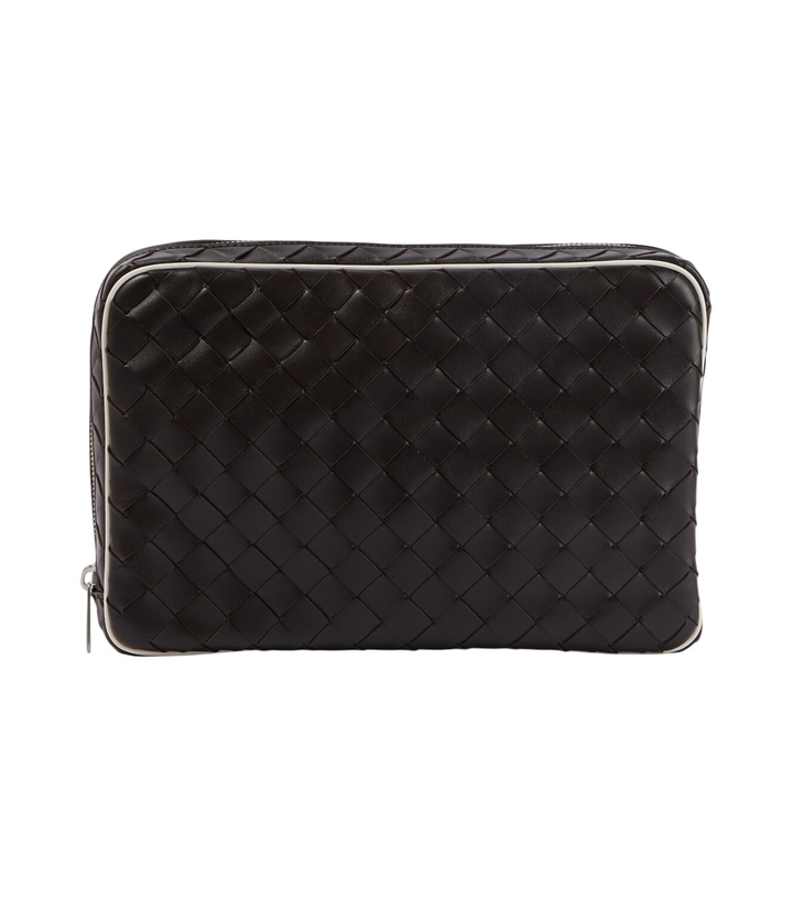 Photo: Bottega Veneta Getaway Large leather briefcase