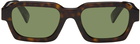 RETROSUPERFUTURE Tortoiseshell Caro Sunglasses