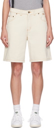 Dime Off-White Classic Denim Shorts
