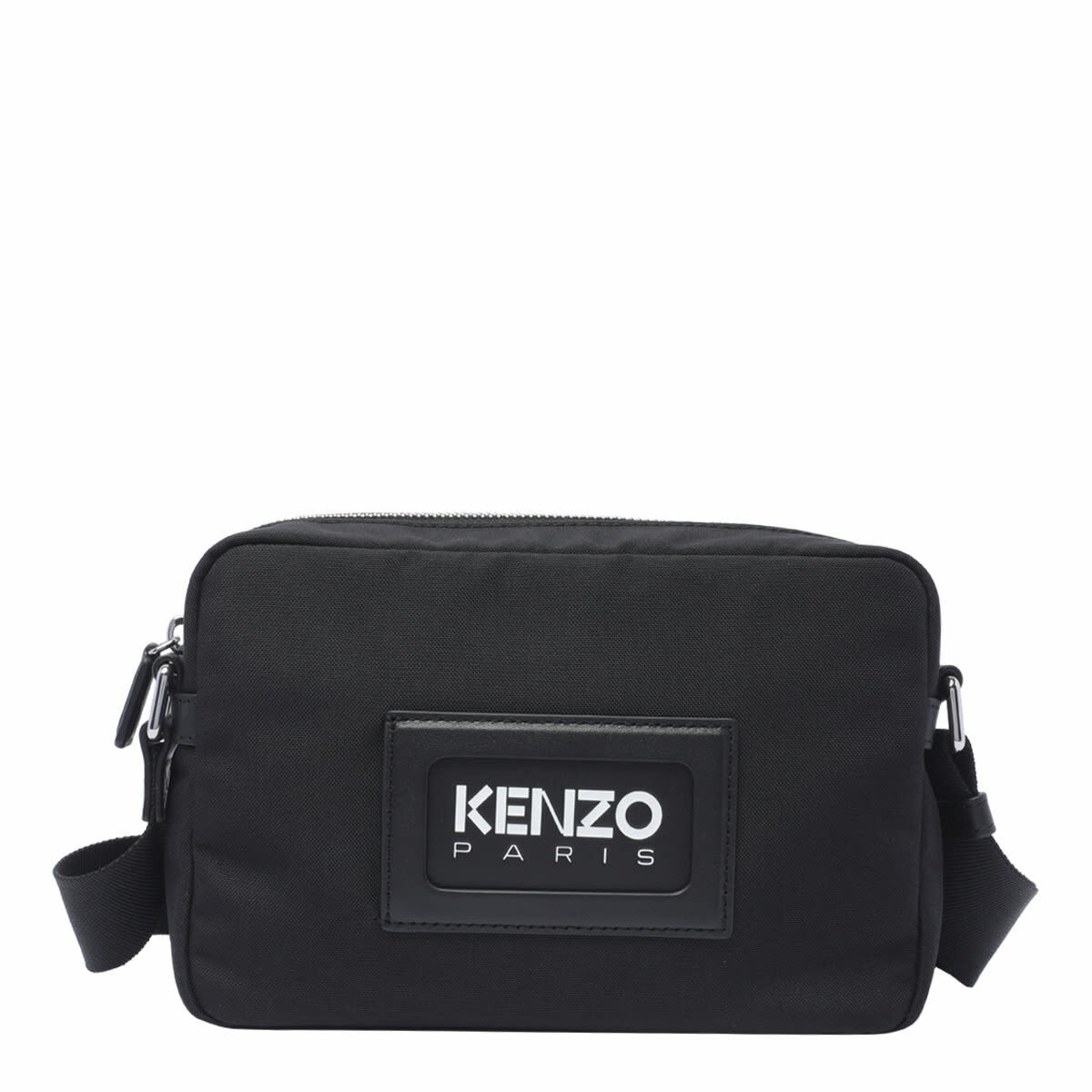Kenzo Black Kenzo Paris 'KENZO Varsity' Embroidered Belt Bag