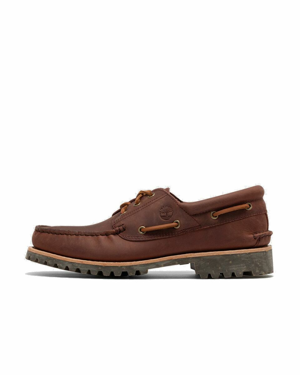 Photo: Timberland Timberland Authentic Boat Shoe Medium Brown - Mens - Casual Shoes