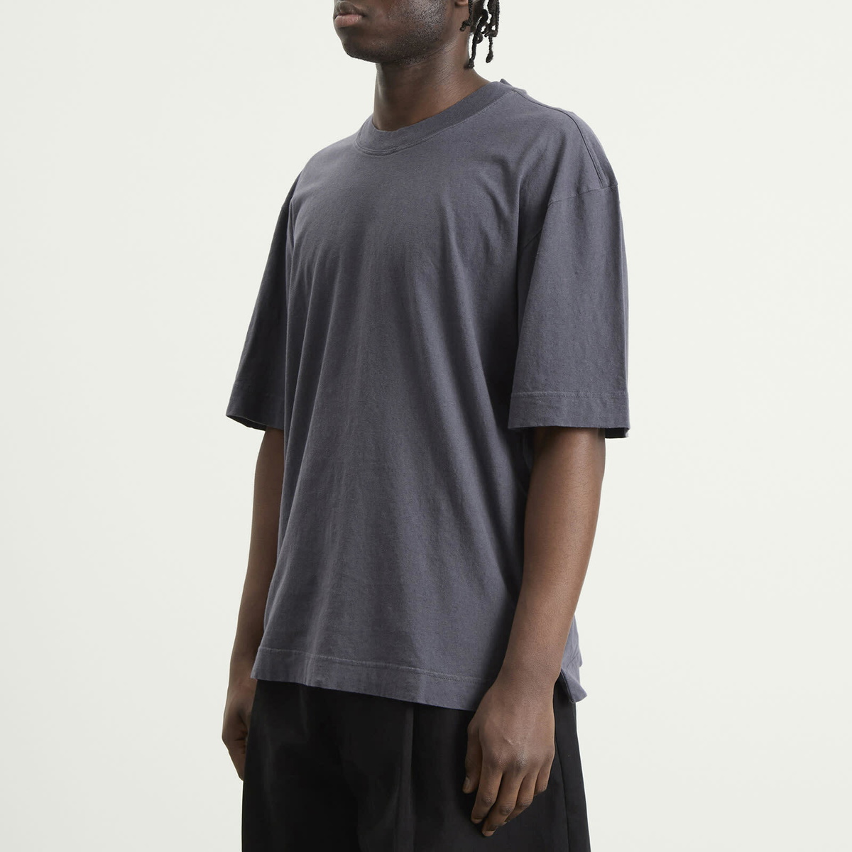 MHL by Margaret Howell Men's Simple T-Shirt in Slate Blue MHL by