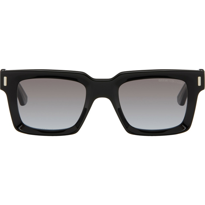 Photo: Cutler and Gross Black 1386 Square Sunglasses