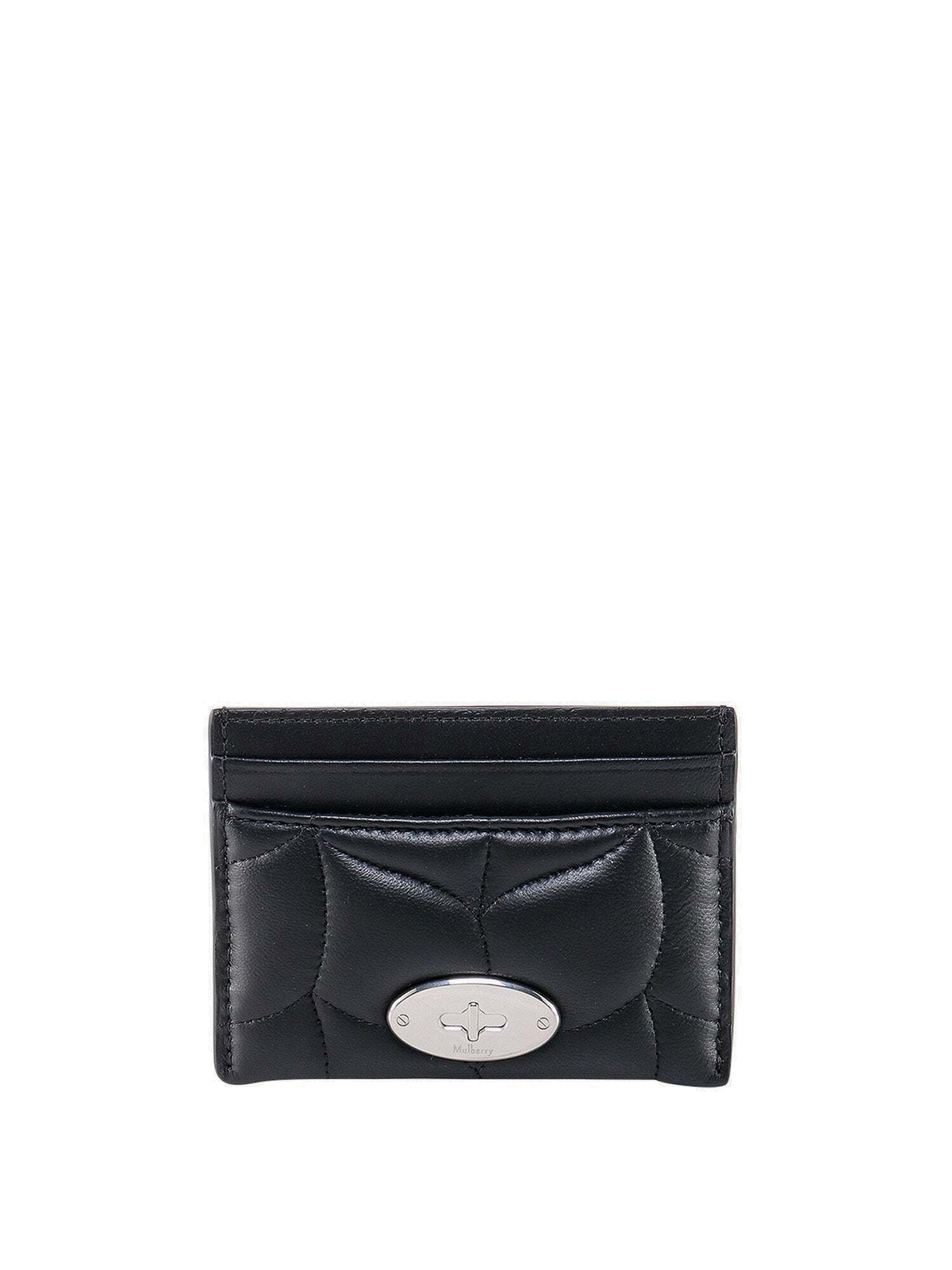 Mulberry Card Holder Black Womens Mulberry