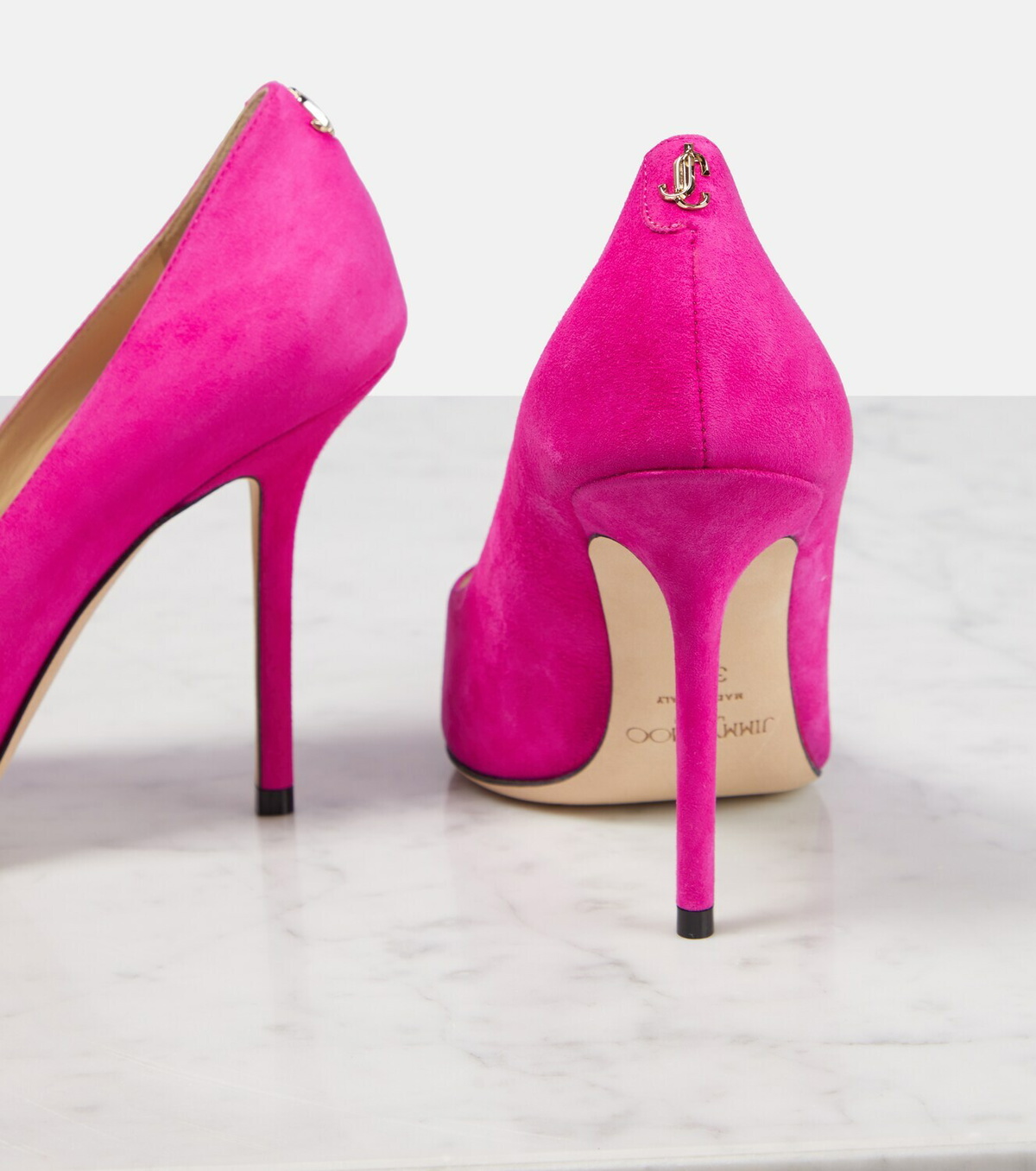Jimmy Choo romy100 ballet pink 10cm（Jimmy Choo Romy Heels