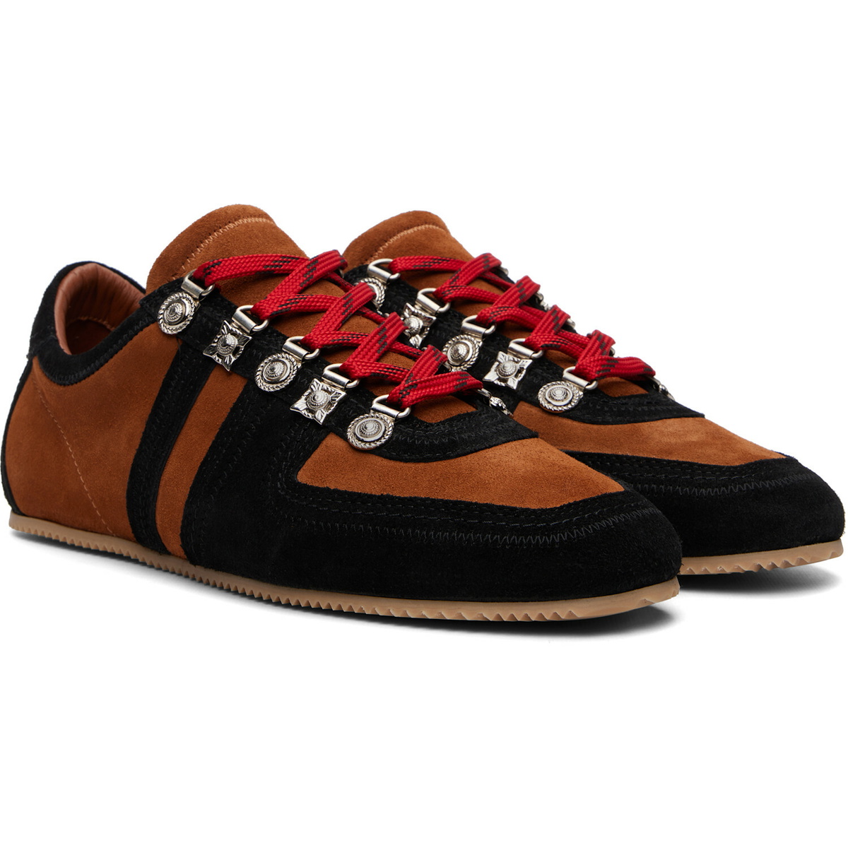 Toga Virilis Brown & Black AJ1535 Sneakers