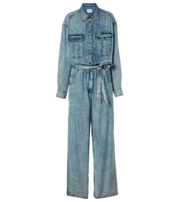 Photo: Marant Etoile Paige chambray jumpsuit