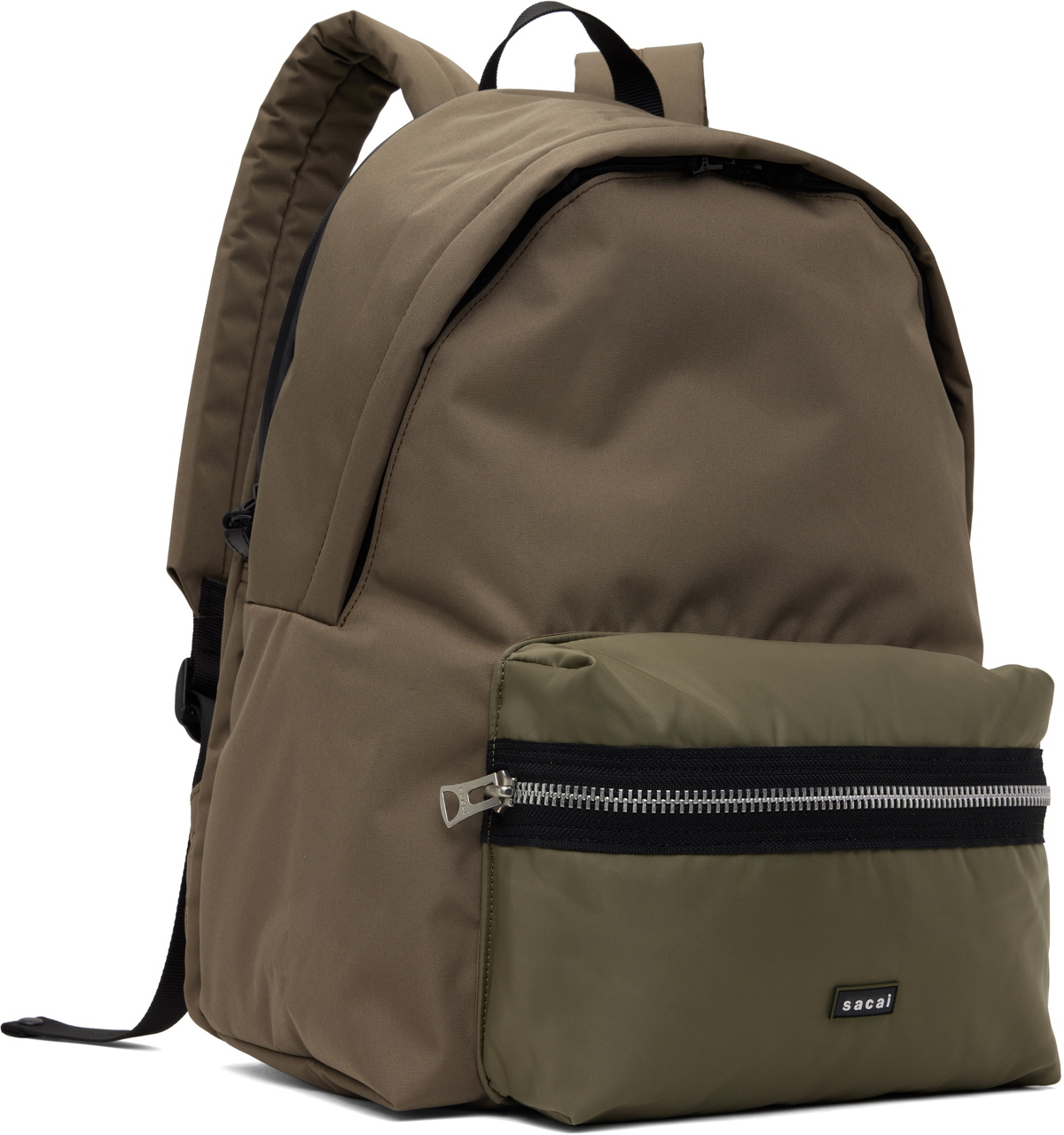 sacai Taupe Pocket Backpack