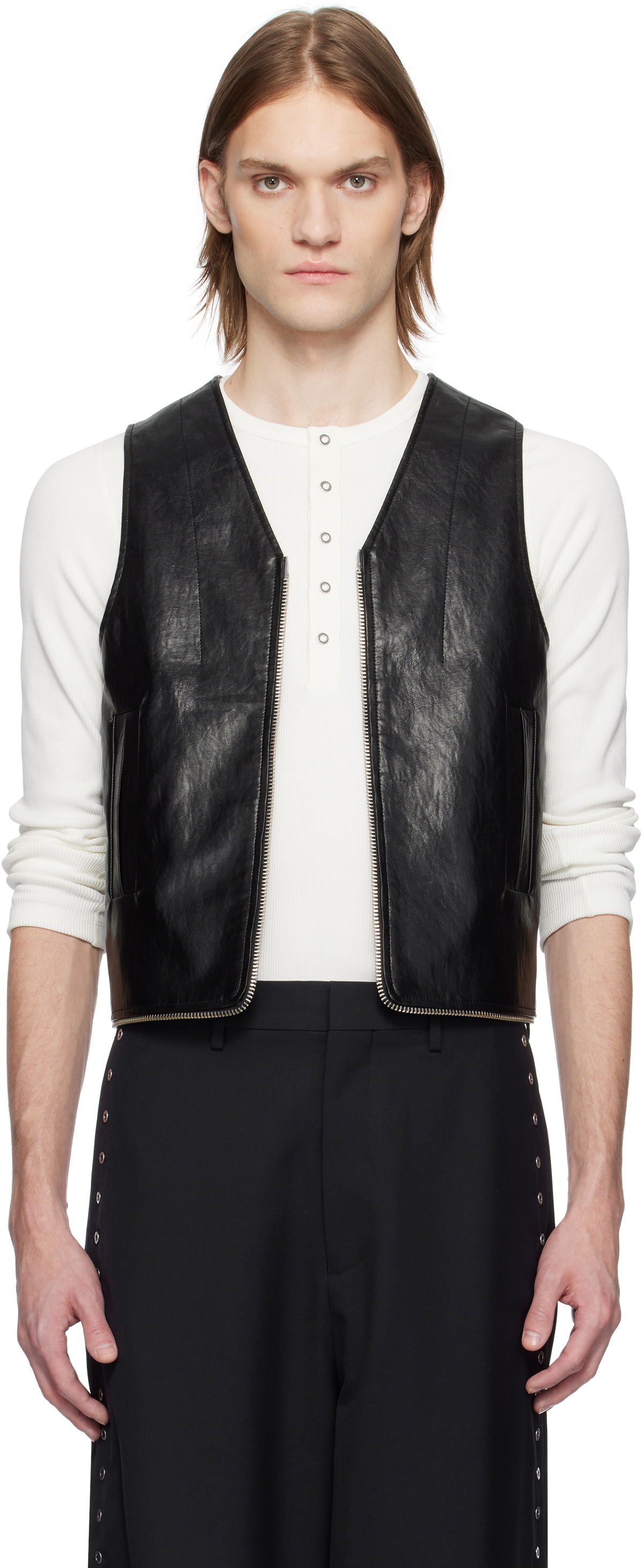 Karmuel Young Black Transform Bag Vest
