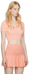 Live the Process Pink Atlas Polo