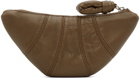 Lemaire Khaki Croissant Coin Purse