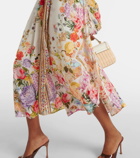 Camilla Sew Yesterday floral silk robe