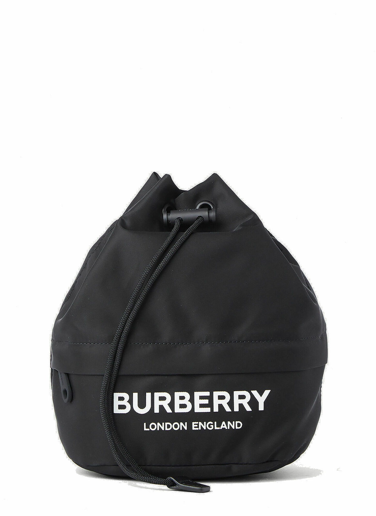 Photo: Phoebe Drawstring Pouch Bag in Black