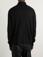 Mr P. - James Cashmere Half-Zip Sweater - Black