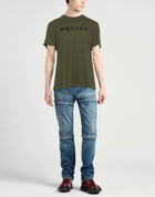 Mcqueen Mens T-shirt Military in Green