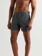 Orlebar Brown - Bulldog Short-Length Mid-Length Swim Shorts - Gray