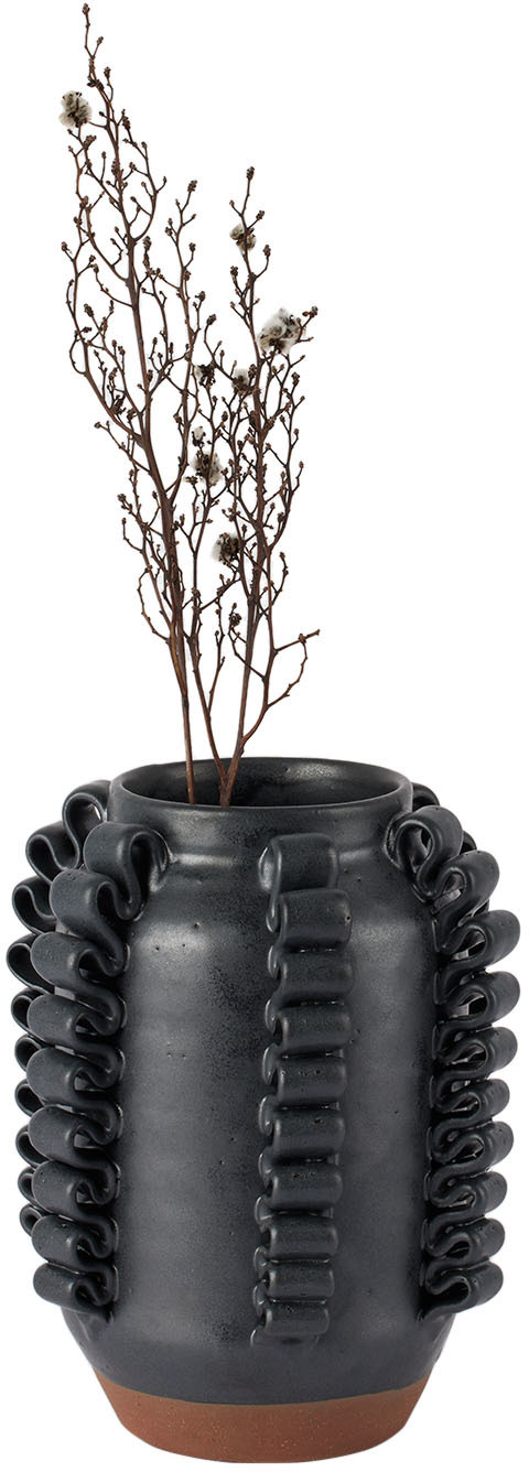 Perla Valtierra Black Lola C Chico Vase