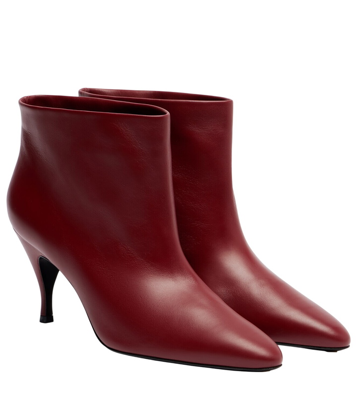 Photo: Herbert Levine Silhouette leather ankle boots