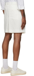 BOSS Off-White Drawstring Shorts