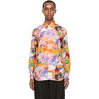 Comme des Garcons Shirt Multicolor Futura Edition Print Shirt