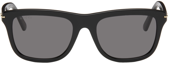 Photo: Gucci Black Rectangular Sunglasses