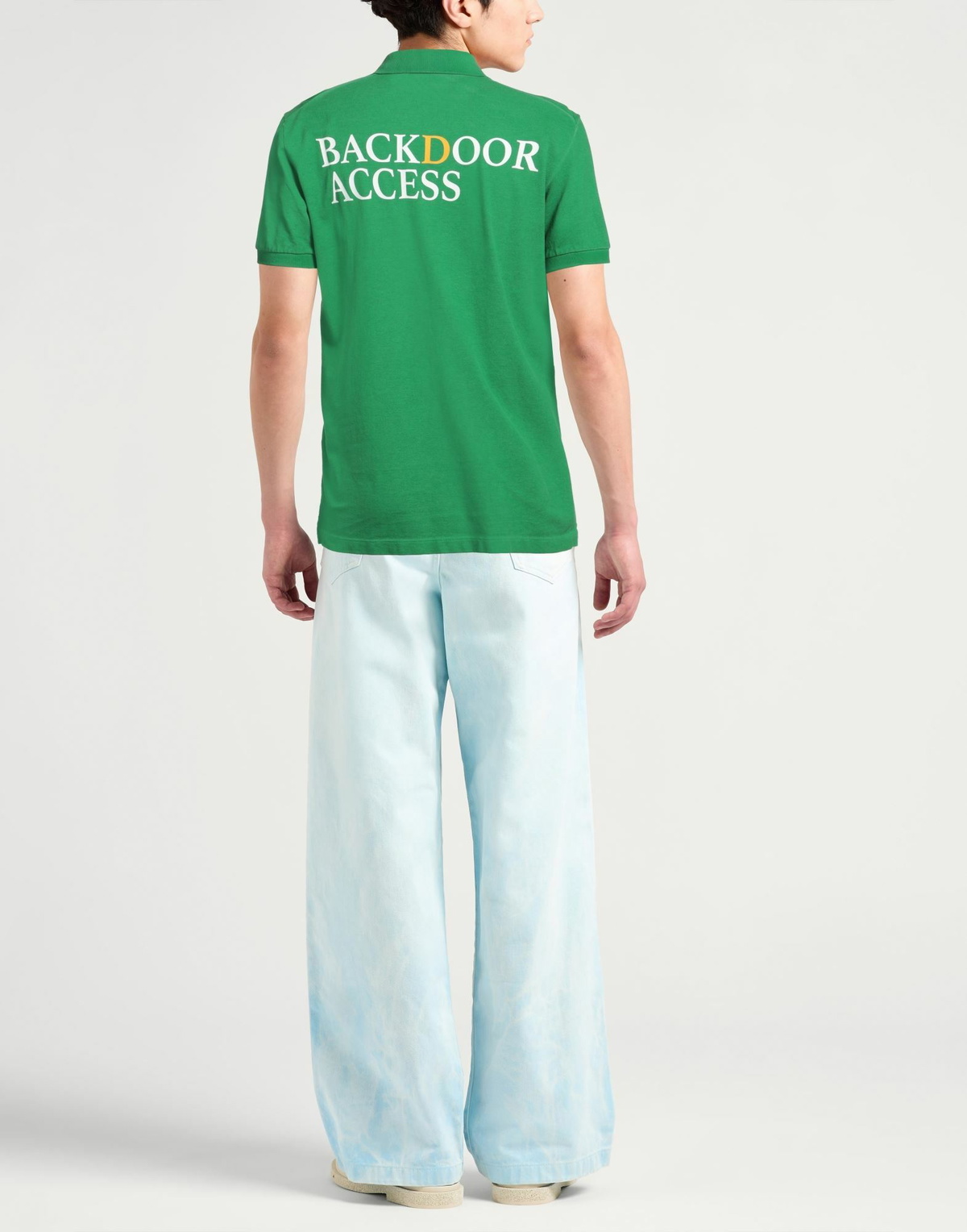 Dsquared2 Mens Polo shirt in Green