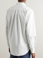 Mr P. - Button-Down Collar Cotton Oxford Shirt - White