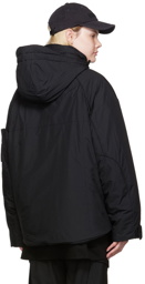 Juun.J Black Insulated Coat