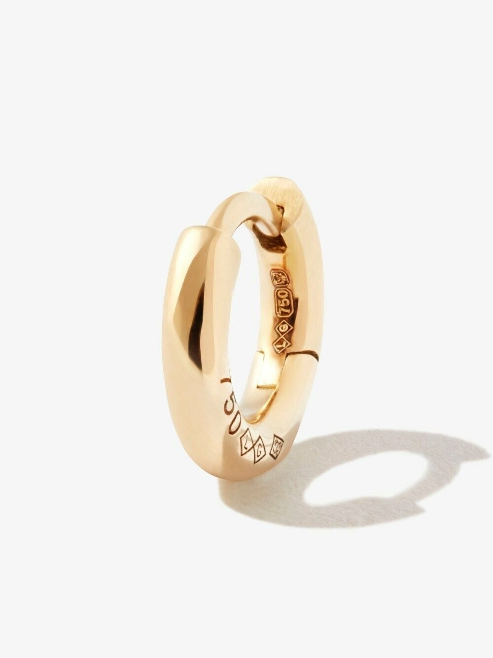 Le Gramme 18kt Polished Yellow Gold 13/10G Bangle Earring