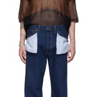 Maison Margiela Blue Decortique Jeans