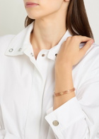 Tory Burch Medium Icon Guilloché Enamelled 18kt Gold-plated Bracelet