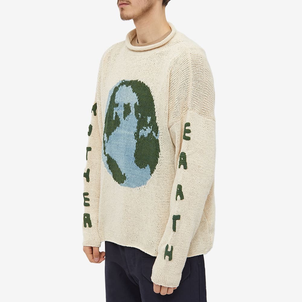 Story mfg. Men's Planet Twinsun Rollneck Knit in Ecru Story Mfg.